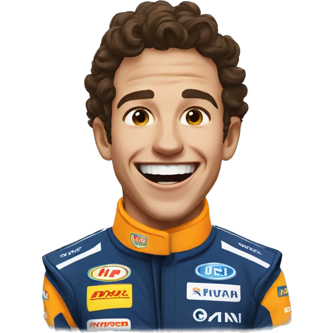 Lando norris laughing  emoji