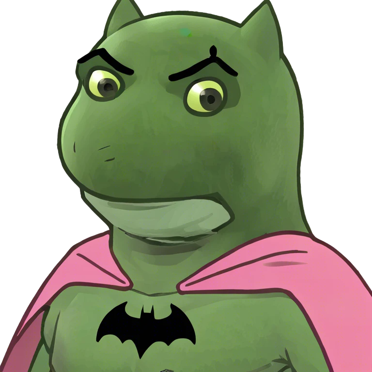Pinky Batman emoji