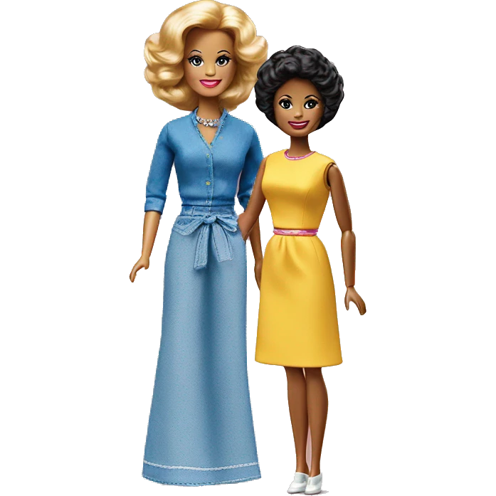1979 heart family mom Barbie doll  emoji