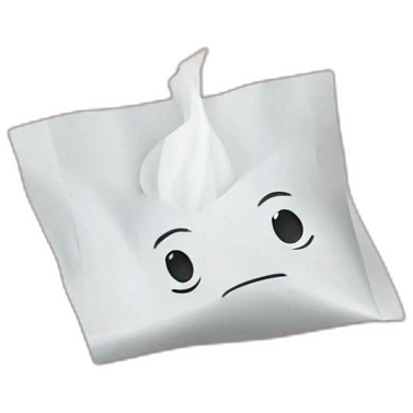 Tissue paper emoji