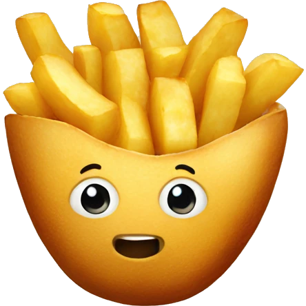 fried potato emoji