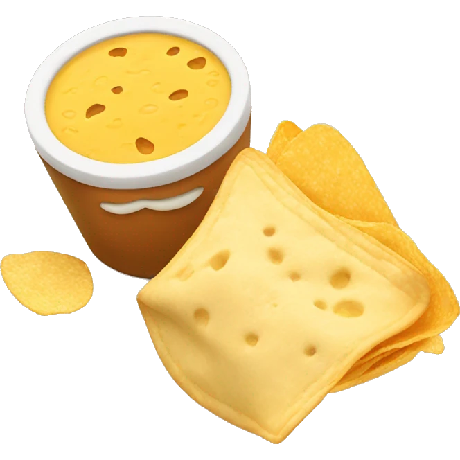 Chips and queso  emoji