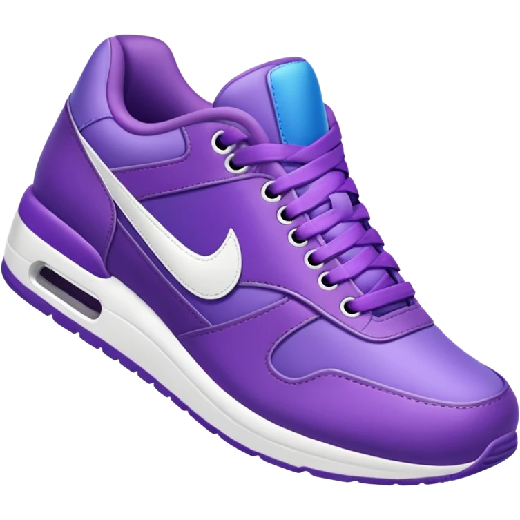 purple sneakers air emoji