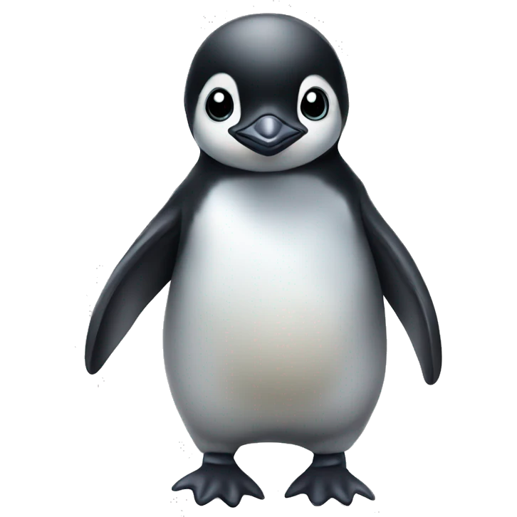 Baby penguin full body cute emoji