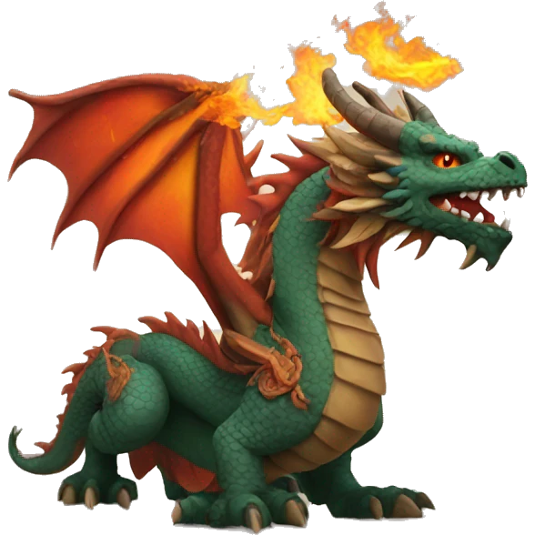 Fire Dragon God emoji
