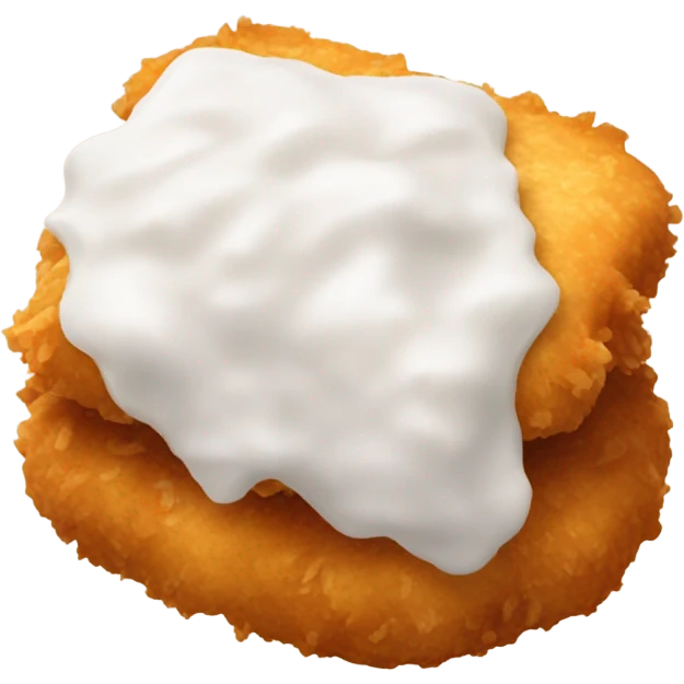 Chicken nugget emoji