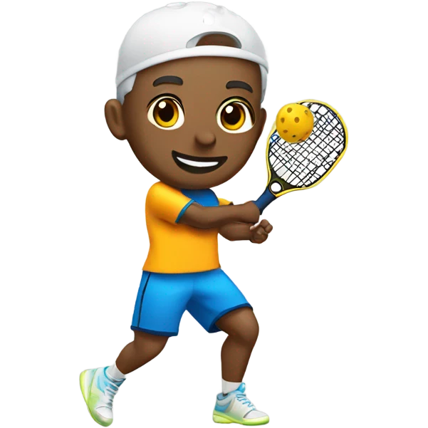 Pickleball player emoji
