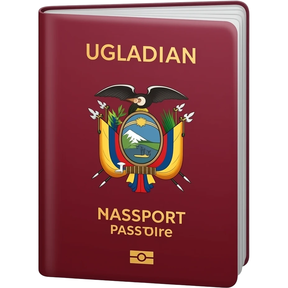 a  red ecuadorian passeport emoji