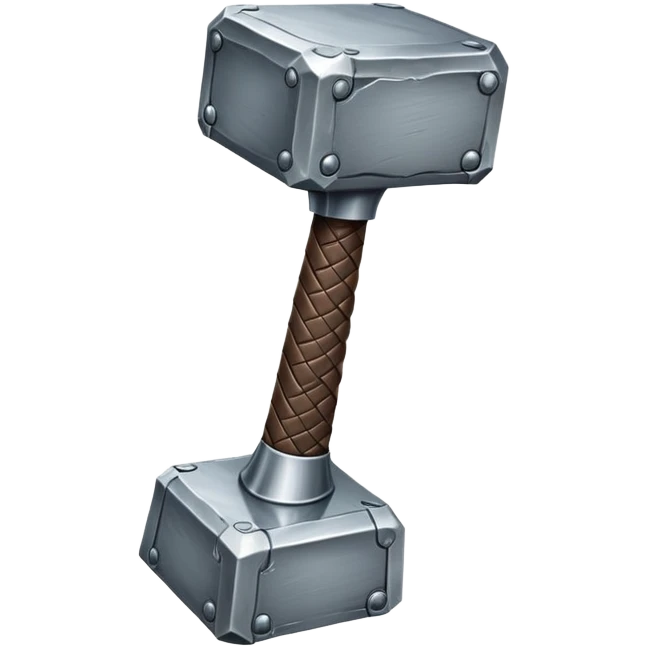 thor's hammer mjolnir emoji