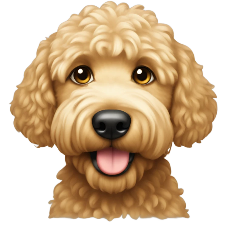 Golden doodle  emoji