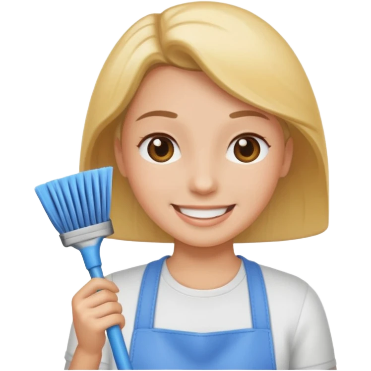 I got a lot done today cleaning up. emoji