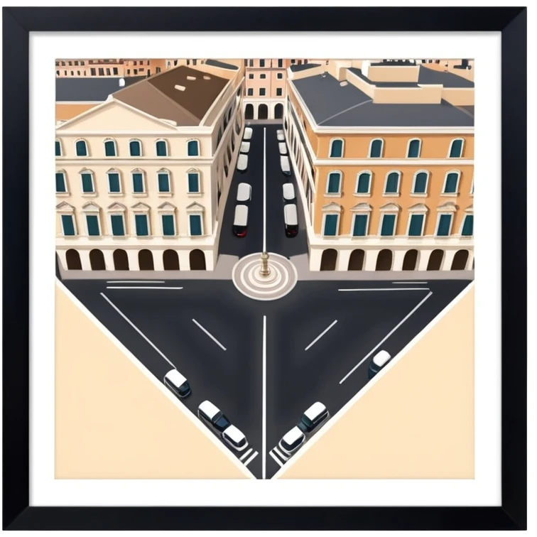 piazza di spagna view from up above
no square style no frame png style 
no squared only building 4k  emoji