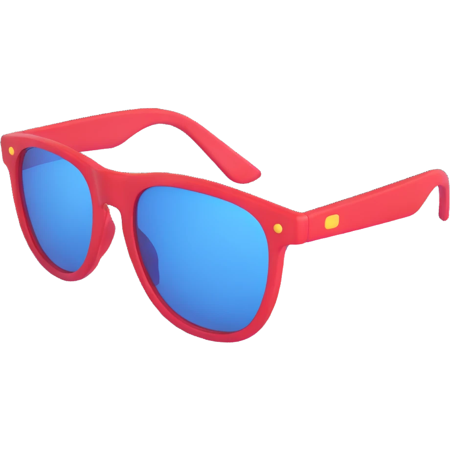 fashionable sunglasses emoji