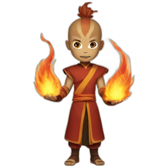 Firebender from Avatar the last airbender emoji