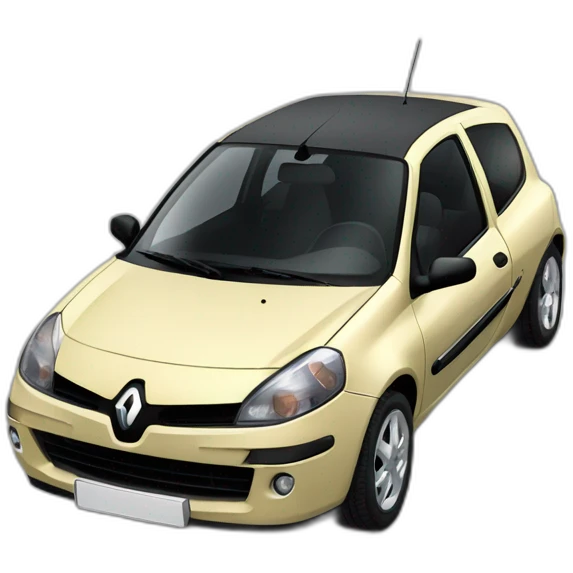 Renault Clio 2 Kaki emoji