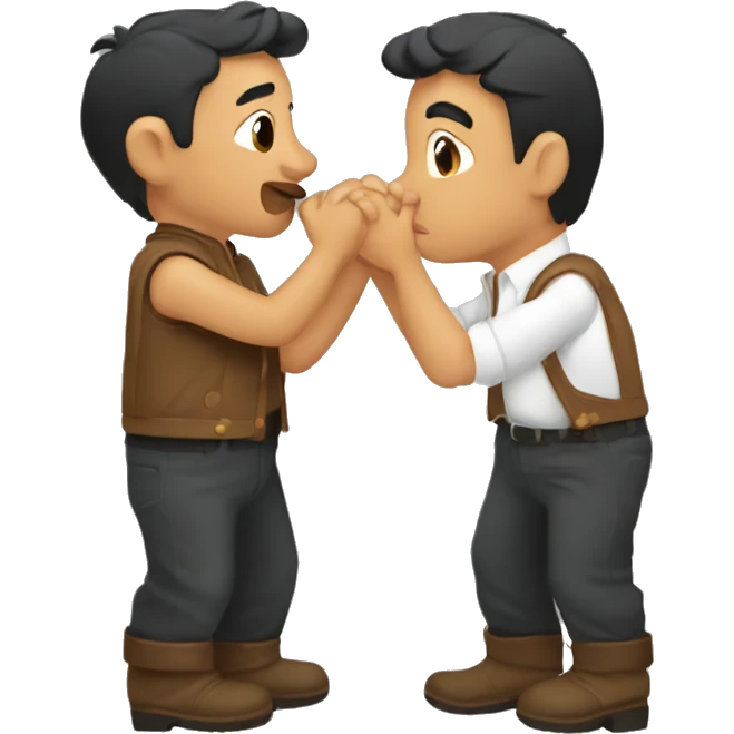 Chanchito tirando beso  emoji