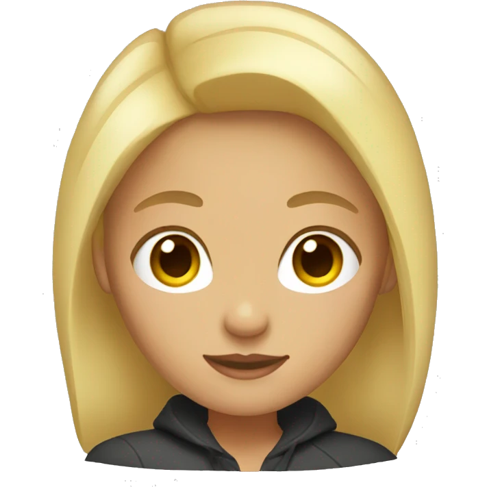 girl with blonde hair  emoji