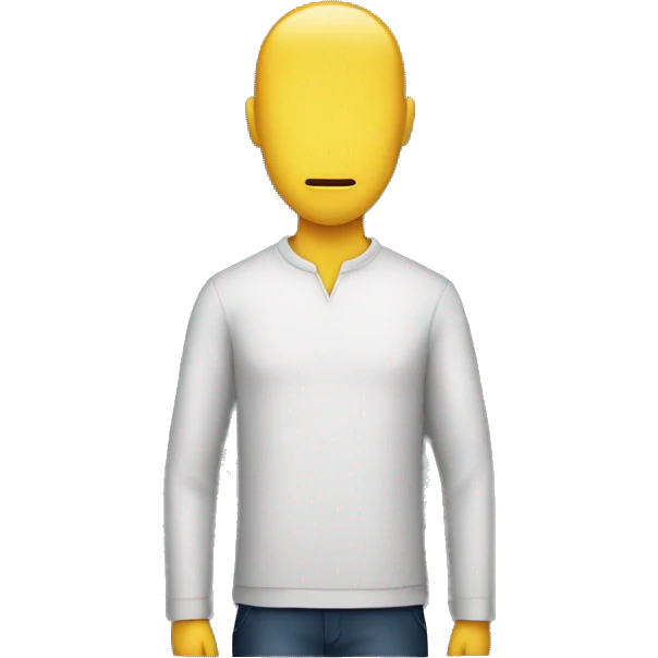 faceless man  emoji