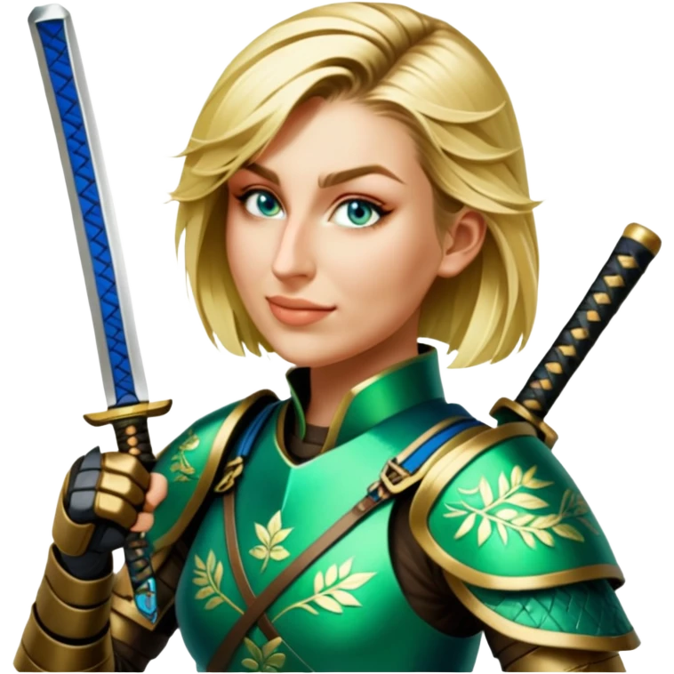 Emerald Samurai emoji