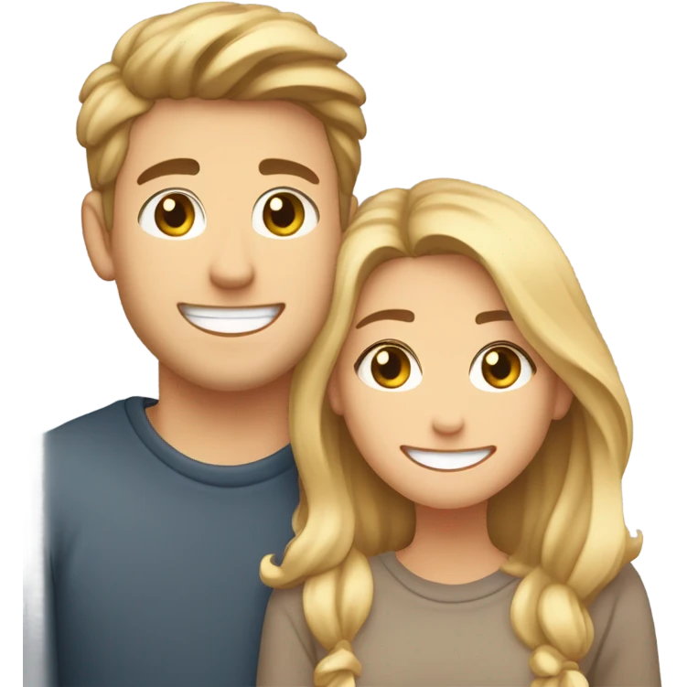 Girlfriend and boyfriend  emoji