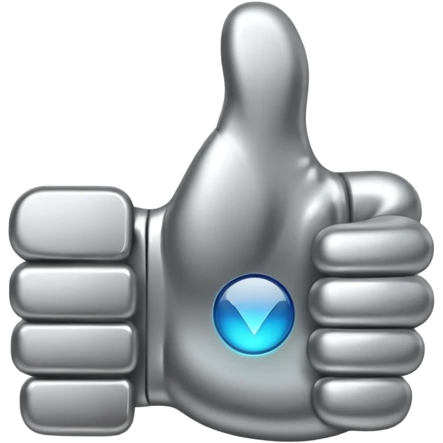 Emoji like (thumbs up) bull's hoof emoji emoji