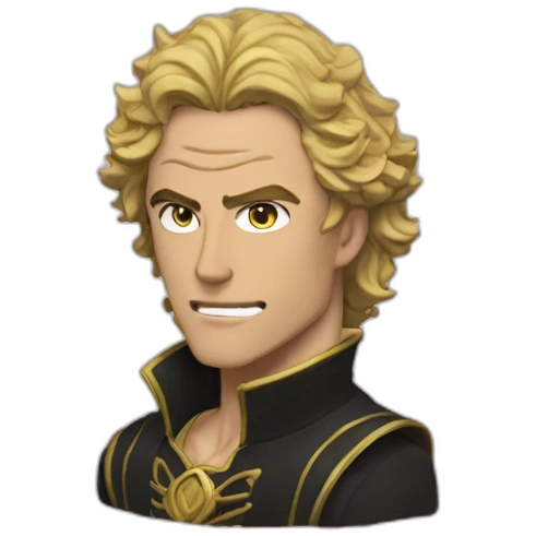 Dio Brando avec thé world emoji
