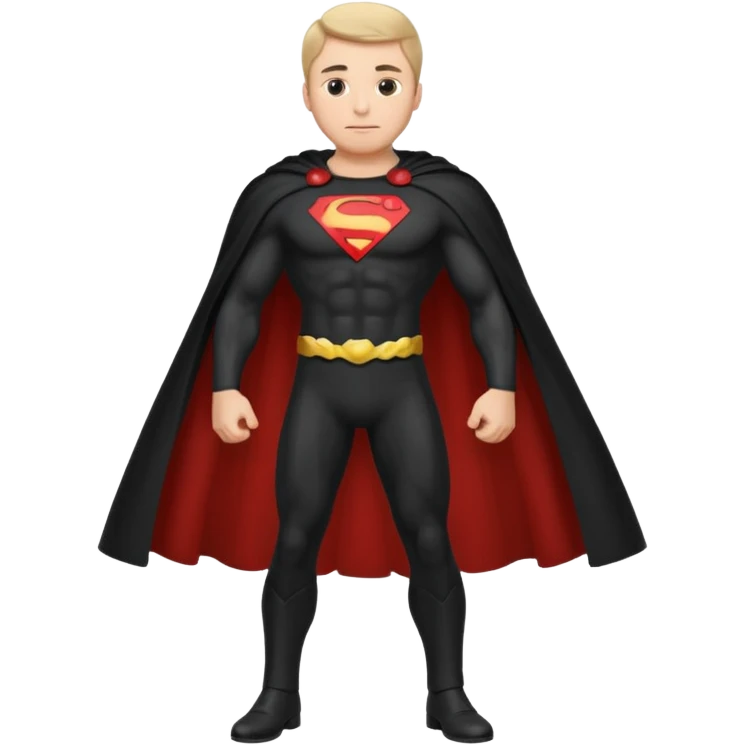 caucasian batman full body emoji