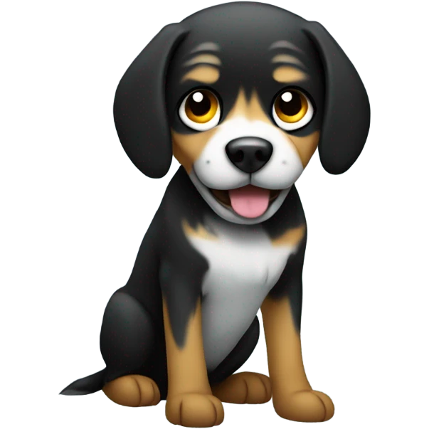 Emo dog emoji