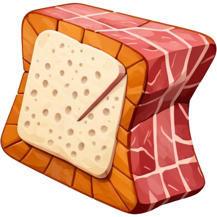 picasso abstract art SPAM MEAT painting emoji