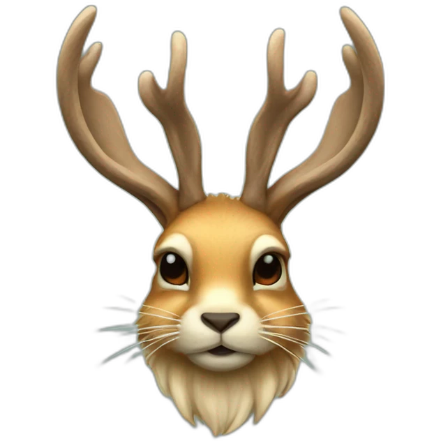jackalope emoji