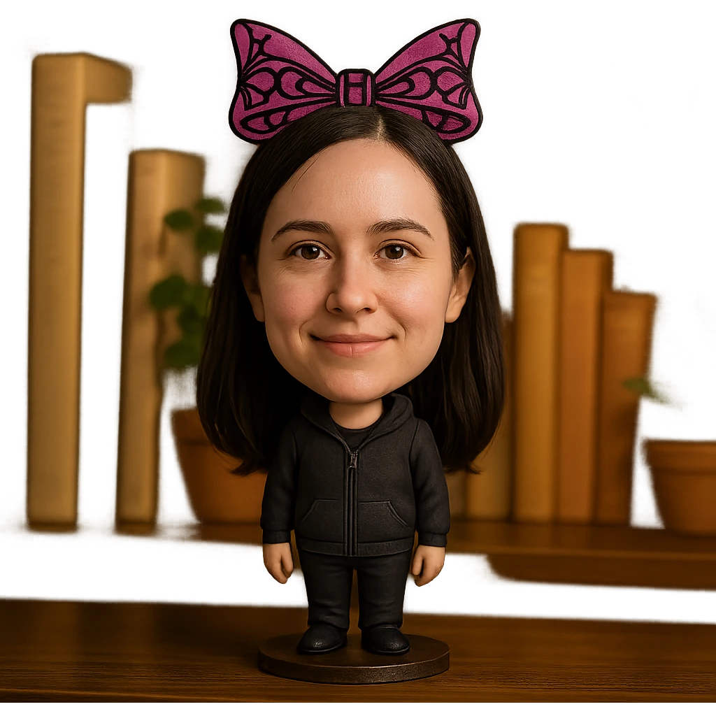 pink gothic bow emoji