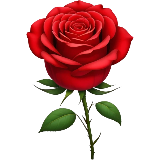 Flower rose emoji