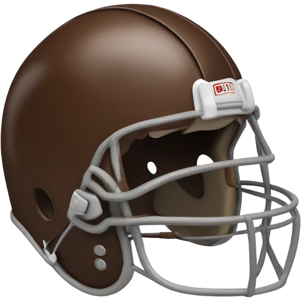 leather football helmet emoji