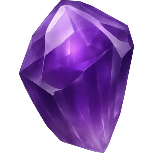 Charged Amethyst crystal emoji
