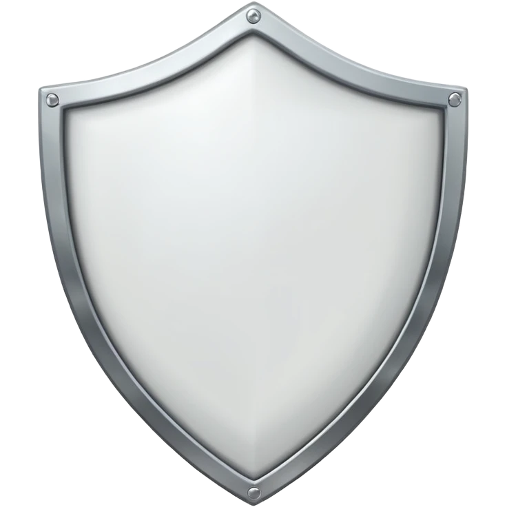 white shield  emoji