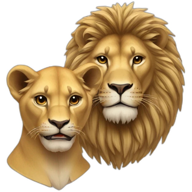 Ademo from PNK with a Lion emoji