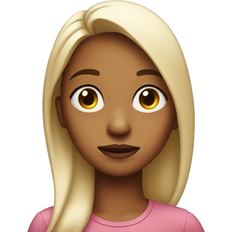 girl giving side eye emoji
