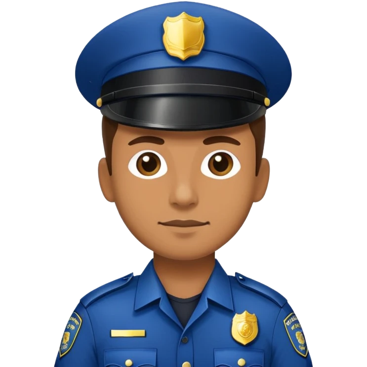 Policeman emoji