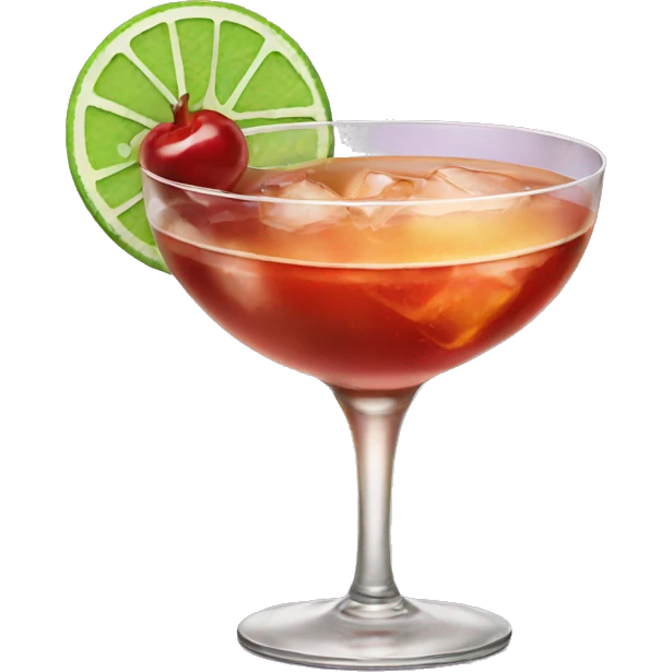 Fancy cocktail emoji
