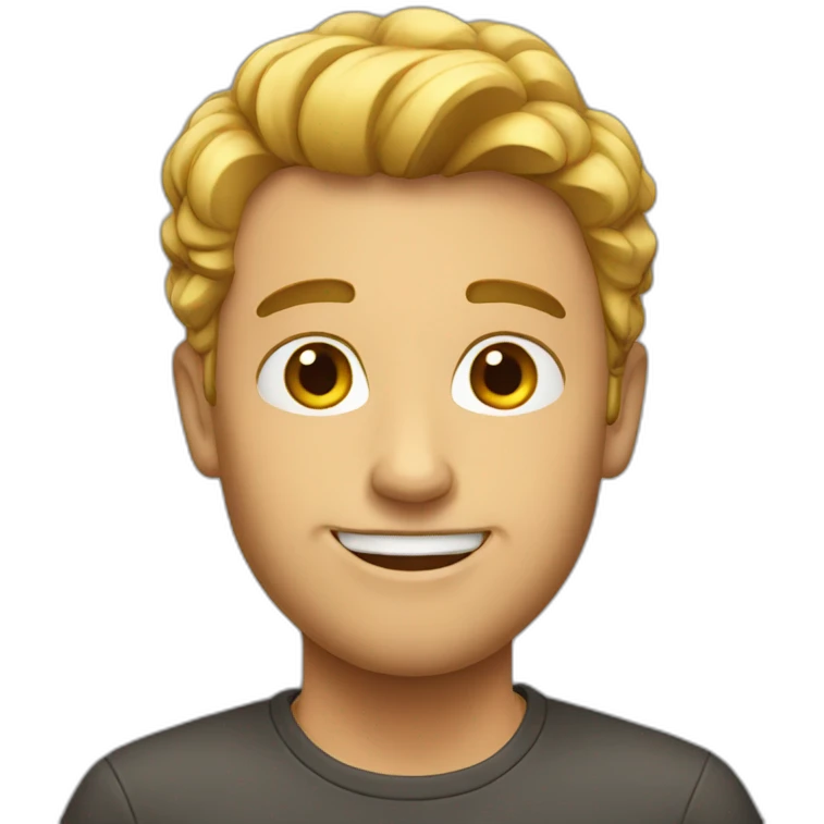 a guy emoji