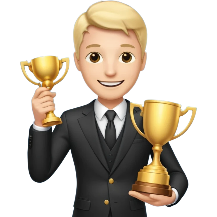 billionaire achievement emoji