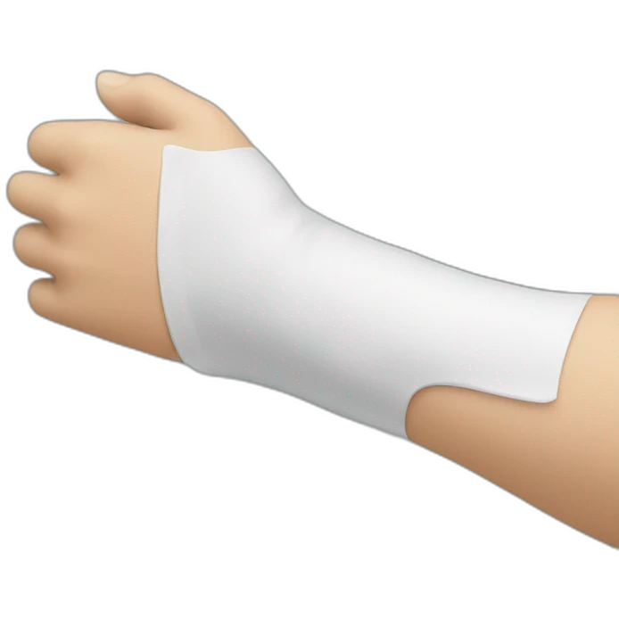Arm in cast emoji