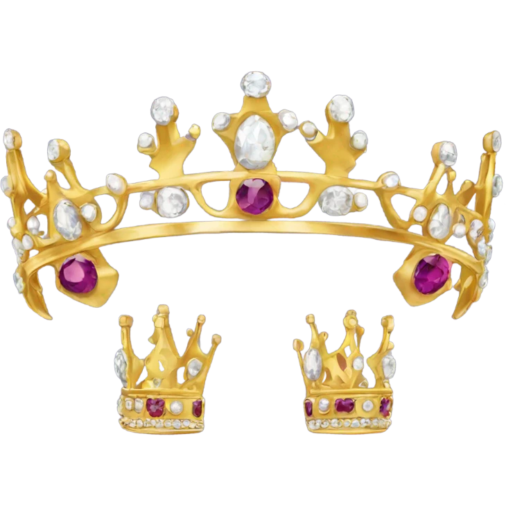 crown jewels tiara emoji