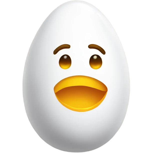 Egg on a toilet emoji