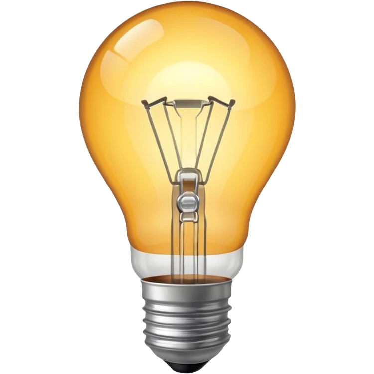 light bulb emoji