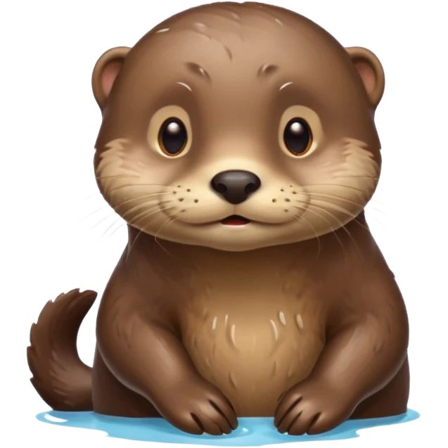 otter having an idea emoji