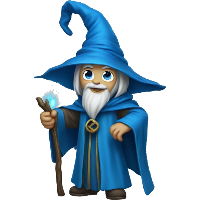 blue wizard emoji