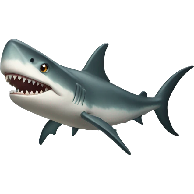 Tiburón dragón  emoji