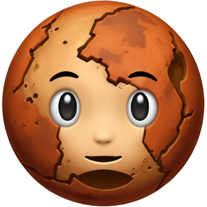 Planet mars  emoji