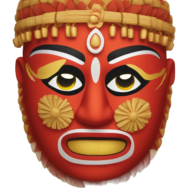 theyyam mask emoji